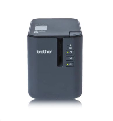 Obrázek BAZAR - BROTHER tiskárna štítků PT- P900W - 36mm, pásky TZe, WIFI, Profesionální PC Tiskárna Štítků - Poškozený obal (Kom
