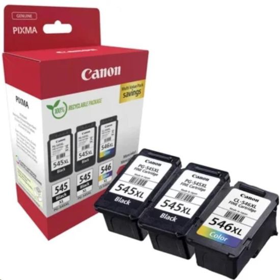 Obrázek Canon CARTRIDGE PG-545XLx2/CL-546XL MULTI pro PIXMA TR455x, MG2x50, MG255xS, TS205, TS305, TS335x