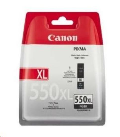 Obrázek Canon CARTRIDGE PGI-550XL BK černá TWIN-PACK SEC pro iP7250,iP8750,iX6850,MX925,MX725,MG5450,MG5550,MG5655 (1000 str.)