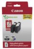 Obrázek Canon Cartridge PG- 585/ CL- 586 černá/ barevná + Canon PAPÍR GP- 501 4 x 6 50