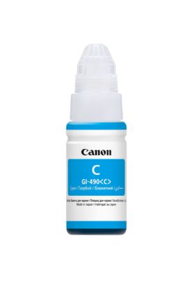 Obrázek BAZAR-Canon Cartridge GI-490 azurová proPIXMA G1400, G1410, G2400, G2410, G3400, G3410, G4400, G4410 (7 000 str.) - expi