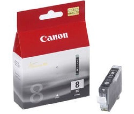 Obrázek Canon CARTRIDGE CLI-8 BK černá pro Pixma iP4200, iP4300, iP5200, iP5300, MP500, MP600, MP800, MP830 (490 str.)