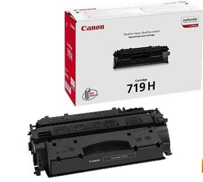 Obrázek Canon TONER CRG-719HBk černý pro i-SENSYS LBP251dw, LBP252dw, LBP253x, LBP6300DN, LBP6310dn, LBP6650DN (6 400 str.)