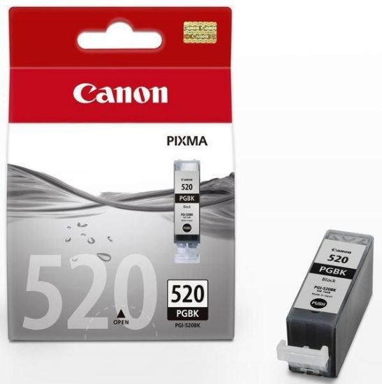 Obrázek Canon CARTRIDGE PGI-520BK černá pro MP 540/ 620/ 630/ 980, iP3600/ 4600 (320 str.)