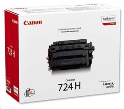Obrázek Canon TONER 724H černý pro i-SENSYS LBP6750DN, LBP6780x, LBP7780Cx, MF512x, MF515x (12 500 str.)