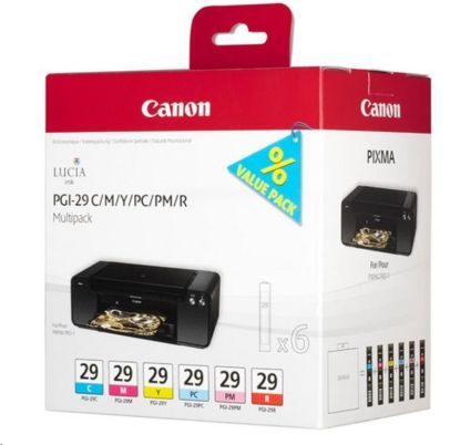 Obrázek Canon CARTRIDGE PGI-29 CMY/PC/PM/R MULTI-PACK pro PIXMA PRO 1 (400 str.)