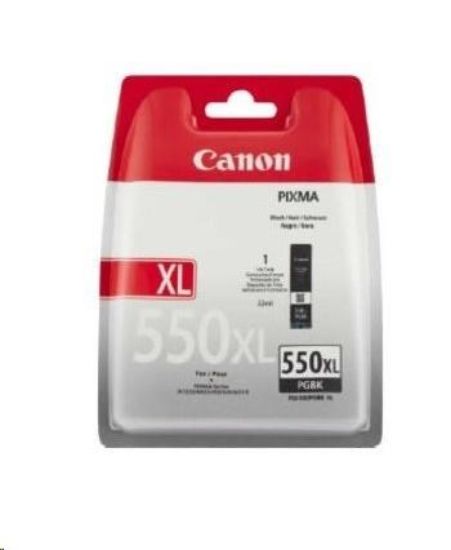 Obrázek Canon CARTRIDGE PGI-550PGBK pigmentová černá pro Pixma iP, Pixma iX, Pixma MG a Pixma MX 6850, 725x, 925 (300 str.)