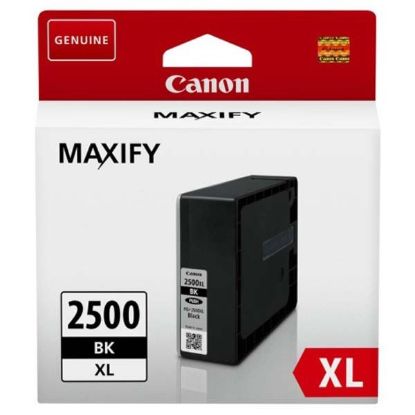 Obrázek Canon CARTRIDGE PGI-2500XL BK černá pro Maxify iB4050, iB4150, MB5050, MB5150, MB5155, MB5350, MB5450,MB5455 (2500 str.)