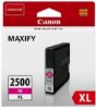 Obrázek Canon CARTRIDGE PGI- 2500XL M purpurová pro Maxify iB4050, iB4150, MB5050, MB5150, MB5155, MB5350, MB54x (1295 str.)
