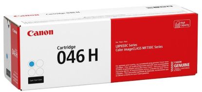 Obrázek Canon TONER CRG-046HC azurový pro i-SENSYS LBP653cdw, LBP654cx, MF732cdw, MF734cdw, MF735cx (5000 str.)