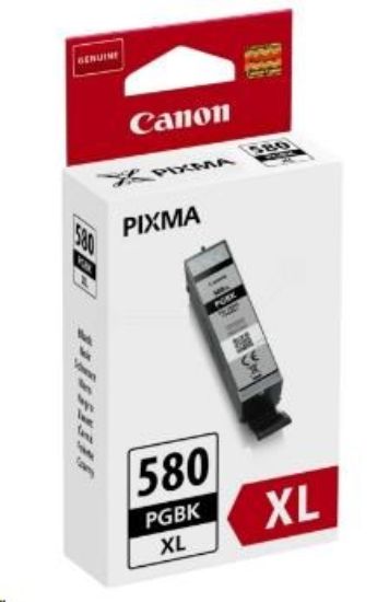 Obrázek Canon CARTRIDGE PGI-580XL pigmentová černá pro PIXMA TS615x, TS625x,  TS635x, TR7550, TS815x (400 str.)