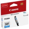 Obrázek Canon CARTRIDGE CLI- 581 azurová pro PIXMA TS615x, TS625x, TS635x, TS815x, TS825x, TS835x, TS915x (256 str.)