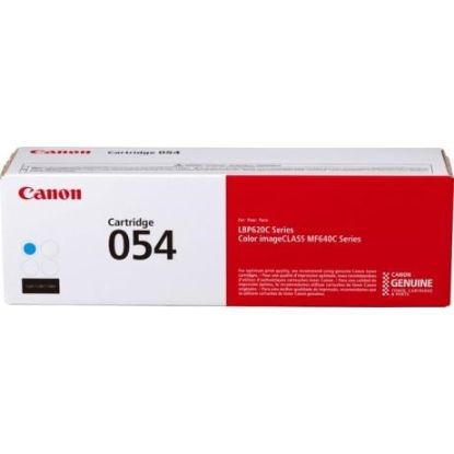 Obrázek Canon TONER CRG-054 azurový pro LBP621Cw, LBP623Cdw, MF641Cw, MF643Cdw (1 200 str.)