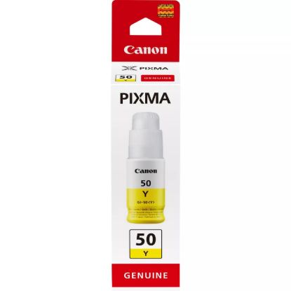 Obrázek Canon BJ INK GI-50 Yellow Ink Bottle pro Canon PIXMA G6050, G5050, G7050, G7040 (7700 str.)