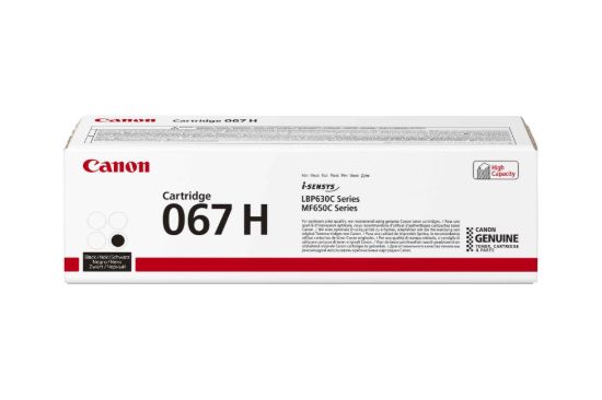 Obrázek BAZAR - Canon TONER 067H černá pro i-SENSYS LBP631Cw, LBP633Cdw, MF651Cw, MF655Cdw, MF657Cdw (3130 str.) - Poškozený oba