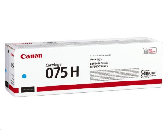 Obrázek Canon TONER 075 H M purpurová pro i-SENSYS LBP646Cdw, LBP647Cdw, MF664Cdw, MF667Cdw (2500 str.)