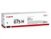 Obrázek Canon TONER 075 H C azurová pro i- SENSYS LBP646Cdw, LBP647Cdw, MF664Cdw, MF667Cdw (2500 str.)