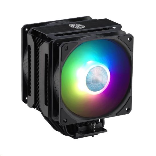 Obrázek Cooler Master chladič MasterAir MA612 Stealth ARGB, 2x 120mm, PWM, LGA1851, AM5