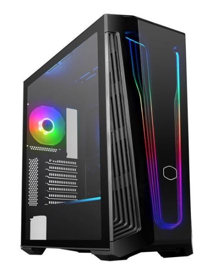 Obrázek Cooler Master case MasterBox 540, ATX, Průhledná bočnice, 1x 120mm ARGB Fan, Černá