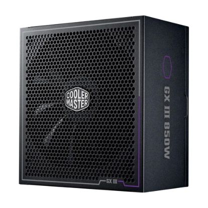 Obrázek Cooler Master zdroj 850W GX III, 135mm, 80+ Gold, Plně modulární, ATX 3.0