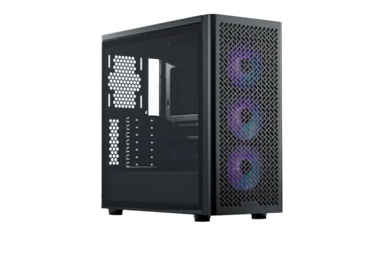 Obrázek Cooler Master case Elite 502, Průhledná bočnice, ATX, 3x 120mm ARGB Fan, černá
