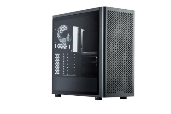 Obrázek Cooler Master case Elite 502 Lite, Průhledná bočnice, ATX, 1x 120mm Fan, černá