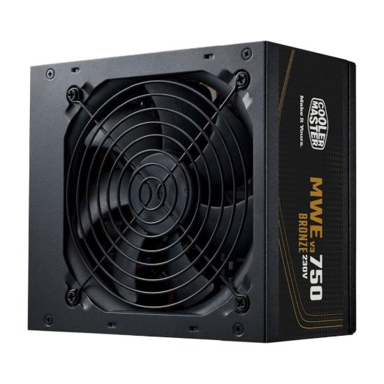Obrázek Cooler Master zdroj MWE Bronze 750W V3 240V 120mm, 80+ Bronze