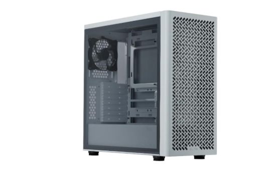 Obrázek Cooler Master case Elite 502 White Lite, Průhledná bočnice, ATX, 1x 120mm Fan, bílá