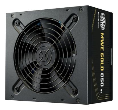 Obrázek Cooler Master zdroj MWE Gold 850 W V3, 120mm, 80+ Gold, ATX 3.1