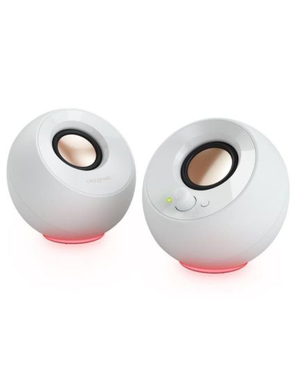 Obrázek Creative repro Pebble SE - mobilní reproduktor - bílý