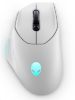Obrázek DELL Alienware Wireless Gaming Mouse - AW620M (Lunar Light)