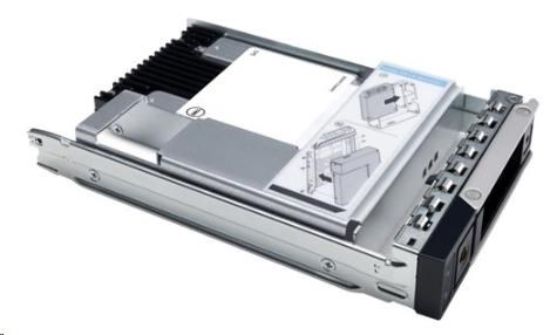 Obrázek DELL 7.68TB SSD up to SAS 24Gbps ISE RI 512e 2.5in with 3.5in 1WPD CK T360, T560, R360,R450,R550, R660, R760, Rxx5...