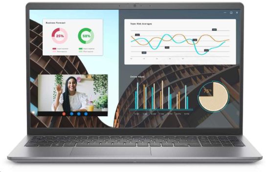 Obrázek DELL NTB Vostro 3530/i3-1305U/8GB/256GB SSD/15.6" FHD/Intel UHD/FgrPr/WLAN/Backlit Kb/W11 Pro/3Y PS NBD