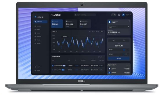 Obrázek DELL NTB Precision 3590/7-155H/32GB/1TB SSD/15.6" FHD/Cam & Mic/Nvidia RTX 500 Ada/WLAN/Backlit Kb/W11P/3Y PS NBD