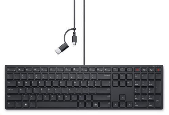 Obrázek DELL Wired Collaboration Keyboard - KB525C - US International (QWERTY)