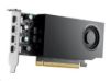 Obrázek DELL NVIDIA RTX A1000 8 GB GDDR6 half height PCIe 4.0 x 8 4 mDP Graphics Card