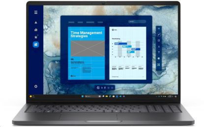 Obrázek DELL NTB Pro 16 PC16250/i5-120U/8GB/512SSD/16" FHD+ /IR Cam & Mic/65W/WLAN/vPro|Backlit Kb/W11 Pro/3Y PS NBD