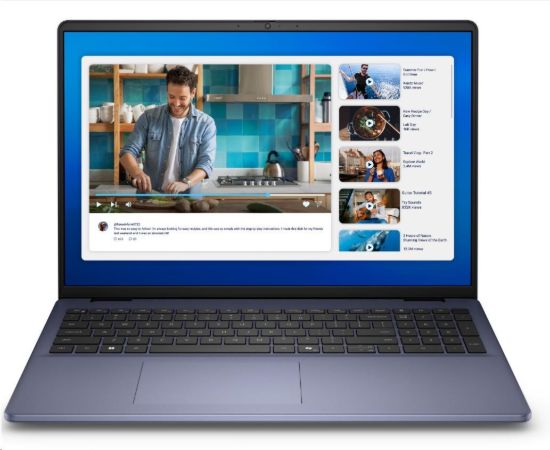 Obrázek DELL NTB 16 DC16251/C7-150U/16GB/1TSSD/16" FHD+ /Nvidia GeForce MX570A/3 Cell/65W/WLAN/Backlit Kb/W11 Pro/3Y PS NBD