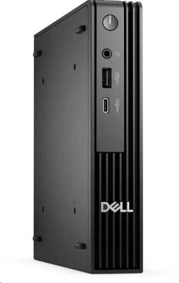 Obrázek DELL PC Pro Micro QCM1255/TPM/AMD Ryzen 7 PRO 8700GE/16GB/512GB SSD/90W type-C/WLAN/Kb/Mouse/W11 Pro/3Y PS NBD