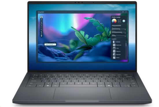 Obrázek DELL NTB Pro Max Premium 14 MA14250/U7-265H/32GB/1TSSD/14" FHD+/IR Cam/RTX 2000/130W Type-C/WLAN/Bck. Kb/W11P/3Y PS NBD