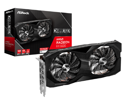 Obrázek Asrock AMD Radeon RX6600 Challenger D 8GB, GDDR6 128 bit