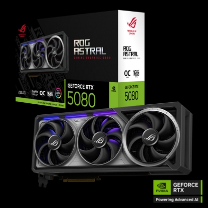 Obrázek ASUS ROG ASTRAL RTX5080 OC GAMING 16GB/256-bit GDDR7