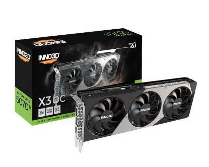 Obrázek INNO3D NVIDIA RTX 5070 Ti X3 OC 16GB GDDR7, 256-bit, Blackwell