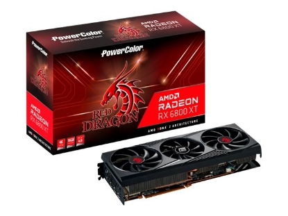 Obrázek POWERCOLOR Red Dragon AMD Radeon RX 6800 XT 16GB GDDR6 - zboží po opravě vyprodej (P)
