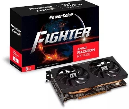 Obrázek PowerColor TUL Fighter AMD Radeon RX 7600 8GB GDDR6