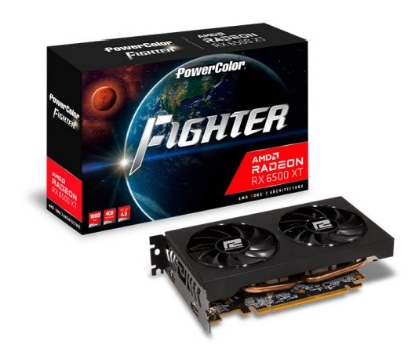 Obrázek PowerColor TUL Hellhound AMD Radeon RX 6500 XT ITX 4GB GDDR6