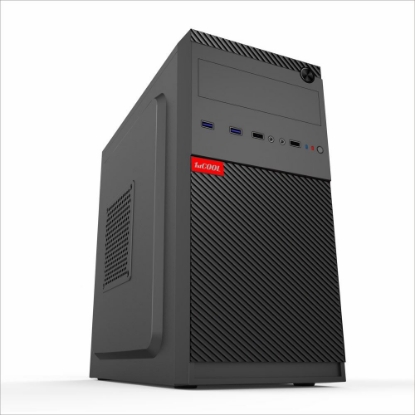Obrázek 1stCOOL skříň STEP 5, micro tower, AU, USB 3.0, bez zdroje, černá