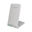 Obrázek 1stCOOL bezdrátová QI nabíječka H18, skládací stojánek, USB-C, bílá