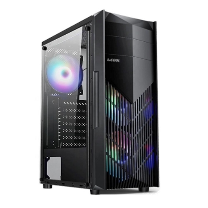 Obrázek 1stCOOL skříň MONSTER EVO, Mid Tower, AU, USB 3.0, 2x 120mm, černá