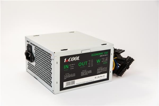 Obrázek BAZAR - 1stCOOL zdroj ATX 350W ECONOMIC, PPFC "REPAIRED"